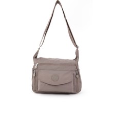 Sanmorris Kadın Suya Daykkrinkıl Kumaş Çok Gözlü Ayarlanabilir Çapraz Askılı Omuz ÇANTASI3053