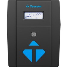 Tescom LEO2000AP 2000VA 2X12V/9AH Lıne Interactıve Ups 900020315