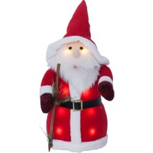 Eglo 411225 "joylıght" Beyaz Kırmızı Ledli Peluş Noel Baba 38CM Yüksekliğinde 20CM Uzunluğunda