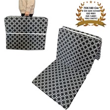 Katlanır Kamp Yatağı Çadır Yatağı Sünger Yatak Fermuarlı 70X180 cm 6 Cm-
