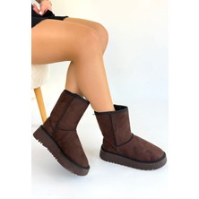 Sophia Kahverengi Süet Bot - Lisinya