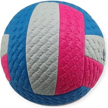 Voleybol Topu Desenli 280 gr - VB-280-MAVİ (Lisinya)