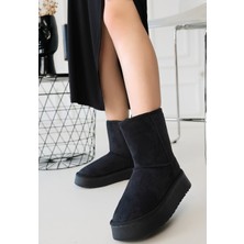 Sophia Siyah Süet Bot - Lisinya