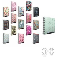 Gıpta Direct Defter Spiralli Karton Kapak A4 96 Yaprak Çizgisiz