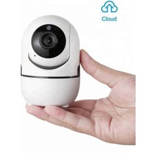 Ev Güvenlik 1080P Kablosuz Akıllı Kamera Bebek Monitör Hareket Algılama Sesli Alarm Ses Dinleme Gece Görüş Tf Kart Bulut Depolama Bebek Kamerası ( Lisinya )