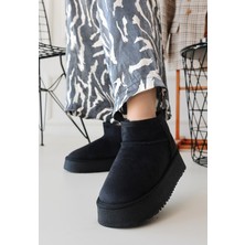 Linne Siyah Süet Bot - Lisinya