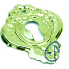 Dekoratif Kutu, Sandık Anahtar Ağızlığı, Rozeti - No:4, 150 Adet - Lisinya