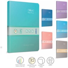 Gıpta Thebook Defter Pastels Iplik Dikişli Sert Kapak 20X28 200 Yaprak Kareli