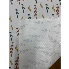 10 Metre x 45 cm Buz Dolabı Desenli Şeffaf Dolap Içi, Çekmece Raf Örtüsü Kaydırmaz