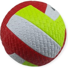 Voleybol Topu Desenli 280 gr - VB-280-KIRMIZI (Lisinya)