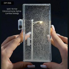 Dempower Işıklı ve Kar Görünümlü Sokak Lambası Küre ( Lisinya )