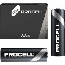 Procell Endüstriyel Alkalin Lr6 Aa 10'lu Kalem Pil