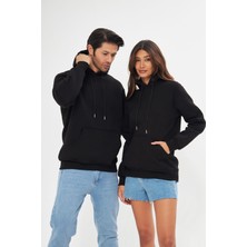 Unisex Oversize Kanguru Cepli Sweatshirt