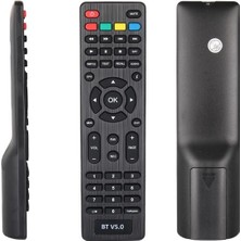 Rose Mysat - Moonstar MS3000 Full Hd Lm Tuşlu Bluetooth V5.0 uydu Alıcı Kumandası