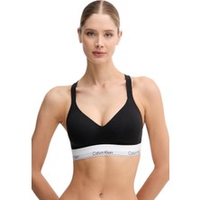 Calvin Klein Kadın Siyah Destekli Lift Bralet Sütyen LV00QF8500
