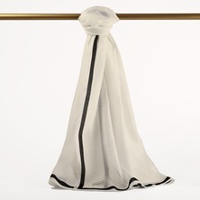 Çizgili Kehribar Şal