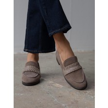 Rynor Vizon Süet Hakiki Deri Kadın Makosen