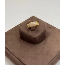 Taşlı Hasır Model Vip Yüzük