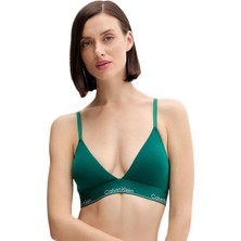 Calvin Klein Kadın Yeşil Üçgen Bralet Sütyen LV00QF8498