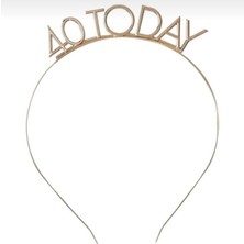 40 Yaş Konsept Parti Tacı