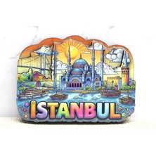 Mulvxkrg KRG02 Ahşap Istanbul Temalı Magnet ALK4366 (Mulvix)