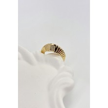 Solara No:2 Altın Kaplama Yüzük