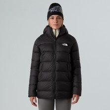The North Face Kadın Hyalite Kaz Tüyü Kapüşonlu Parka NF0A8E74JK31 %100 Naylon Siyah Doğa Yürüyüşü İçin