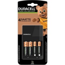 Duracell Aa*2 + Aaa*2 (Pilli) Hızlı Pil Şarj Aleti CEF14 (2 Adet *750 Mah Aaa + 2 Adet* 1300 Mah Aa Pil)