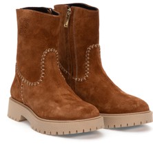 U.S. Polo Assn. Kadın Taba Süet Bot 50314421-VR099