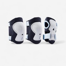 Oxelo Çocuk Paten/kaykay/scooter 3x2 Destek Seti - Mavi - Play