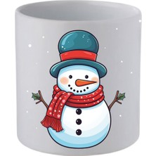 Kardan Adamlı Kulpsuz Kupa Bardak Doğum Günü Hediyeleri - Seramik Kahve, Su Hediyelik Bardağı