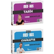 Hoca Kafası 2026 Meb-Ags Tarih + Coğrafya Video Ders Notları 2 Li Set