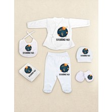 Gezegende Çocuk Bebek Hastane Çıkışı Kız Bebek Erkek Bebek Hastane Çıkışı Yenidoğan Bebek Kıyafeti