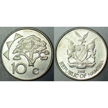 Namibya 10 Cent 1998.