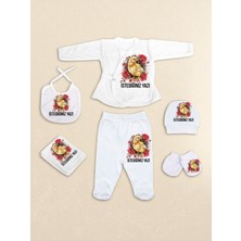 Çiçekli Civciv Bebek Hastane Çıkışı Kız Bebek Erkek Bebek Hastane Çıkışı Yenidoğan Bebek Kıyafetleri