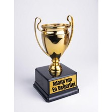 Adana'nın En Değerlisi Yazılı Ödül Başarı Şampiyonluk Kupası 23 cm Adanalıya Hediye