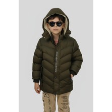 Erkek Çocuk Kapüşonlu Mont BS-0411