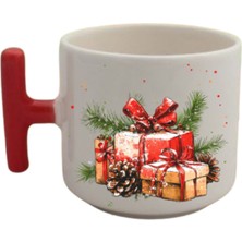 Yılbaşı Hediyesi Baskılı Kahve Bardağı Kupa Bardak Yılbaşı Yeni Yıl Hediyesi