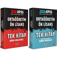 Data 2026 Kpss Lise Ortaöğretim Ön Lisans Konu Anlatımlı + Soru Bankası 2 Li Set