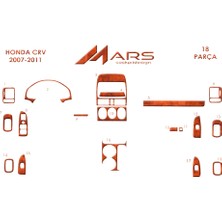 Honda Cr V Konsol Kaplama-Torpido Kaplama 2007-2011  Maun