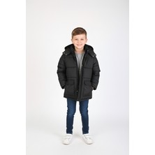 Çocuk Içi Polarlı Şişme Mont - 26K 5358