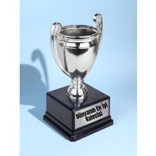 Dünyanın En Iyi Kaleci Baskılı Kaleciye Ödül Başarı 23 cm Şampiyonluk Kupası Hediyesi