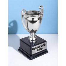 Dünyanın En Iyi Halası Baskılı Halaya Ödül Başarı 23 cm Şampiyonluk Kupası Hediyesi