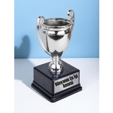 Dünyanın En Iyi Annesi Baskılı Anneye Ödül Başarı 23 cm Şampiyonluk Kupası Hediyesi