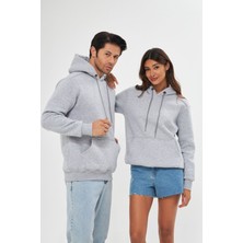 Unisex Oversize Kanguru Cepli Sweatshirt