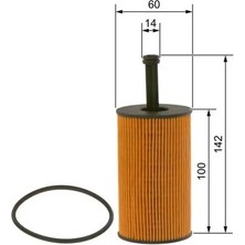 1457429193 Yag Filtresi 1109AN 1109R6 1109R7