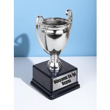 Dünyanın En Iyi Dayısı Baskılı Dayıya Ödül Başarı 23 cm Şampiyonluk Kupası Hediyesi