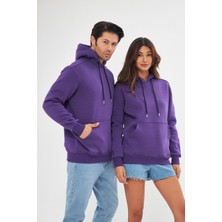 Unisex Oversize Kanguru Cepli Sweatshirt