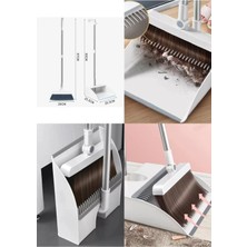 Faraşlı Kürek Seti - Yer Kaplamaz Tüy Toplayıcı Taraklı Süpürge Temizlik Seti