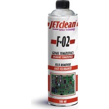 Jetclean F-02 500 ml Flux Anakart Temizleme Sıvısı